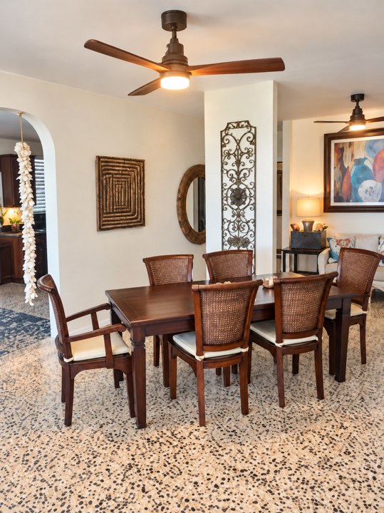 Downstairs dining room